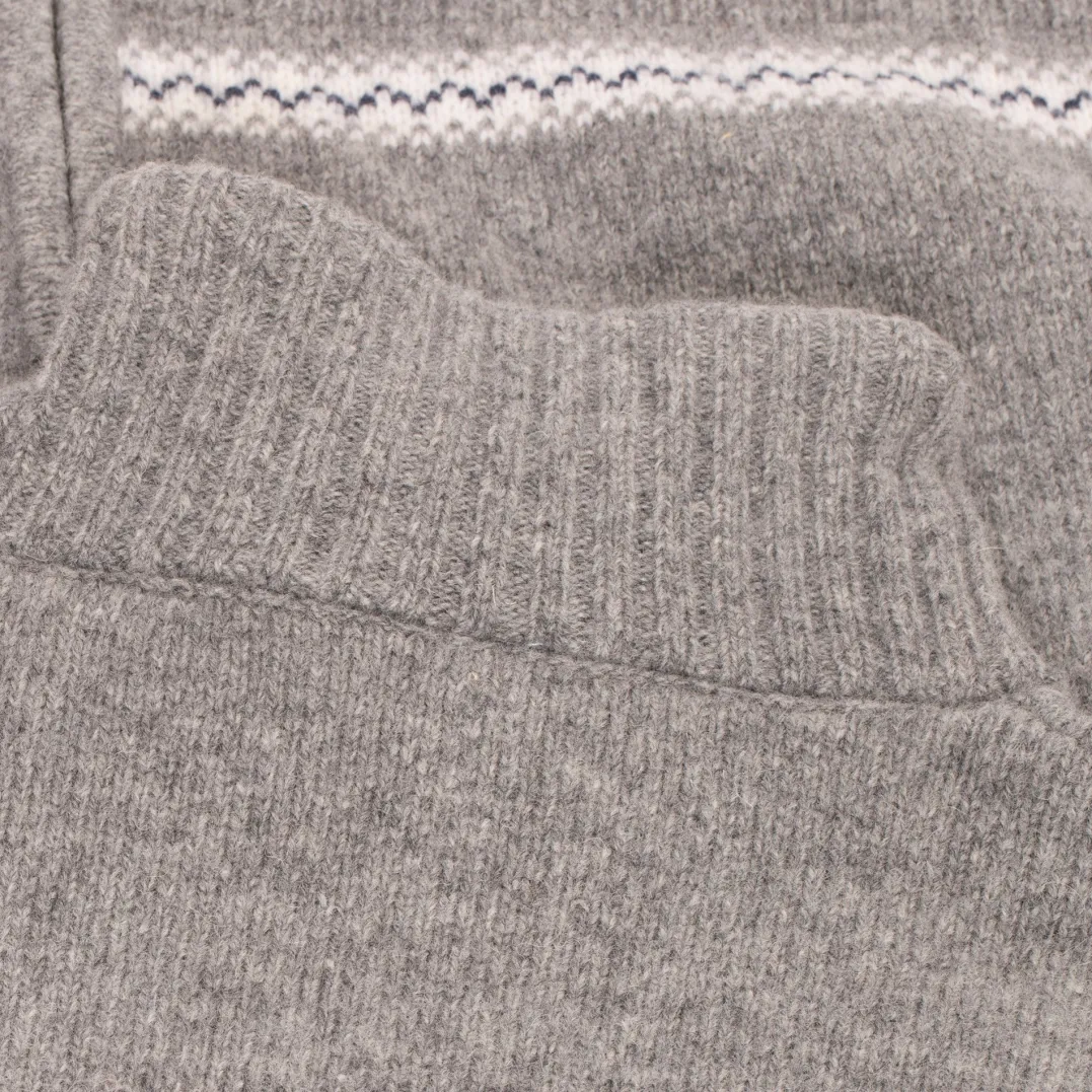 Gridarmor Women's Snøstjerne Full Zip UllgenserMid Grey Melange