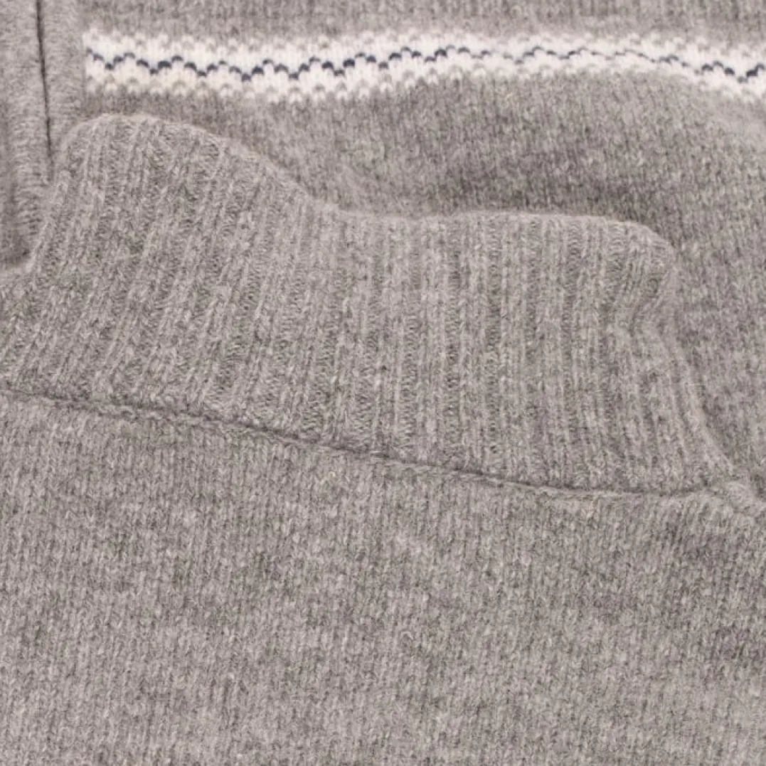 Gridarmor Women's Snøstjerne Full Zip UllgenserMid Grey Melange