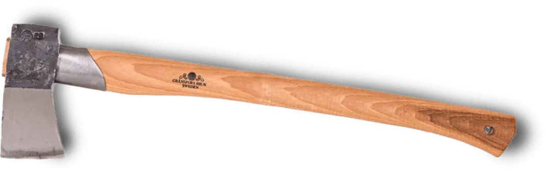 Gränsfors Small Splitting Axe Wood/Grey
