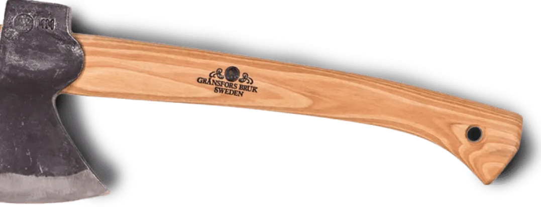 Gränsfors Wildlife Hatchet Wood/Grey