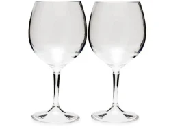GSI Outdoors Nesting Red Wine Glass Set NoColour