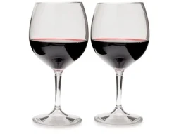GSI Outdoors Nesting Red Wine Glass Set NoColour