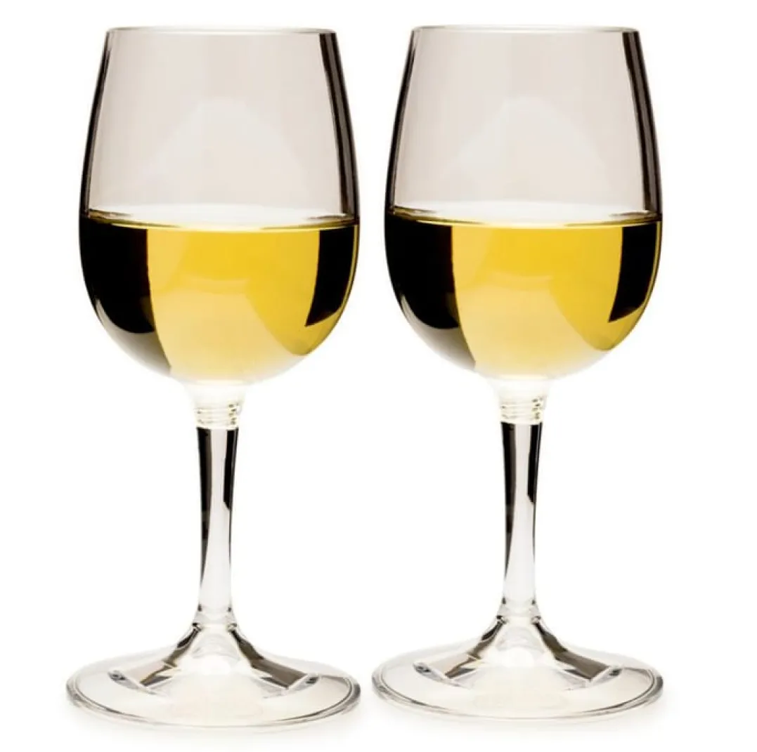 GSI Outdoors Nesting Wine Glass Set Onecolor