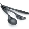 GSI Outdoors 3 PC RING CUTLERY GREY One Color