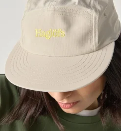 Haglöfs Brand Five Panel Cap Chalk Beige