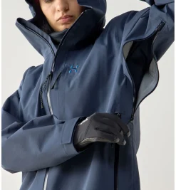 Haglöfs Front Proof Ii Jacket Women Tarn Blue