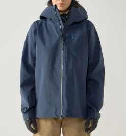 Haglöfs Front Proof Ii Jacket Women Tarn Blue
