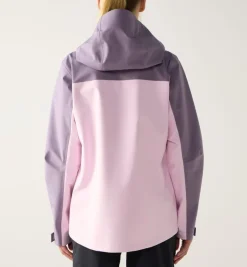 Haglöfs Front Proof Ii Jacket Women Purple Fog/fresh Pink