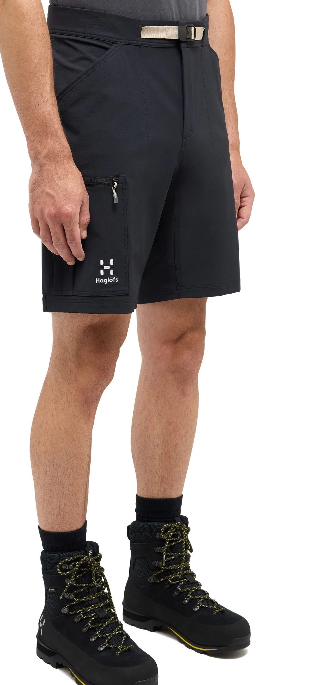 Haglöfs Lizard Softshell Shorts Men True Black