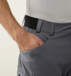Haglöfs Men's Lite Standard Zip-Off II Pant Magnetite