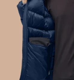 Haglöfs Men's Rosson Down Hood Tarn Blue