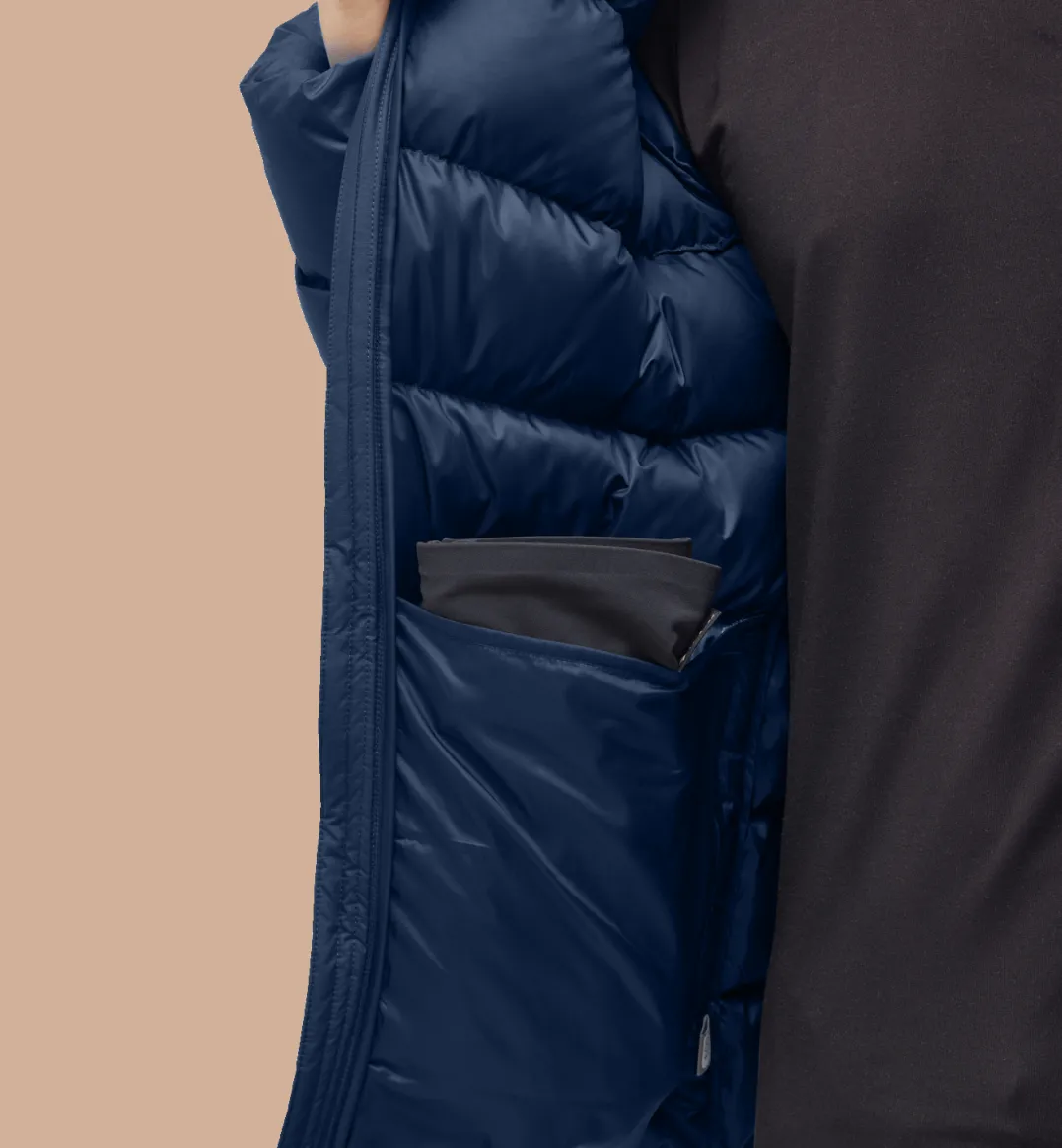Haglöfs Men's Rosson Down Hood Tarn Blue