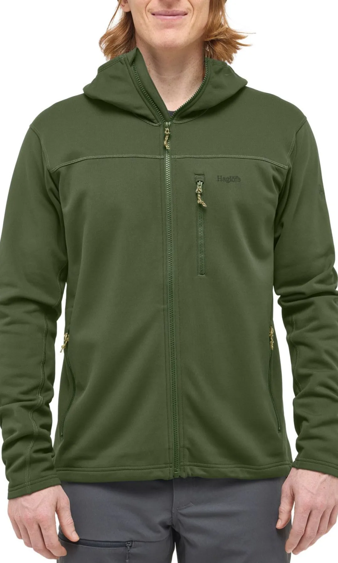 Haglöfs Men's Rosson Mid Hood Seaweed Green