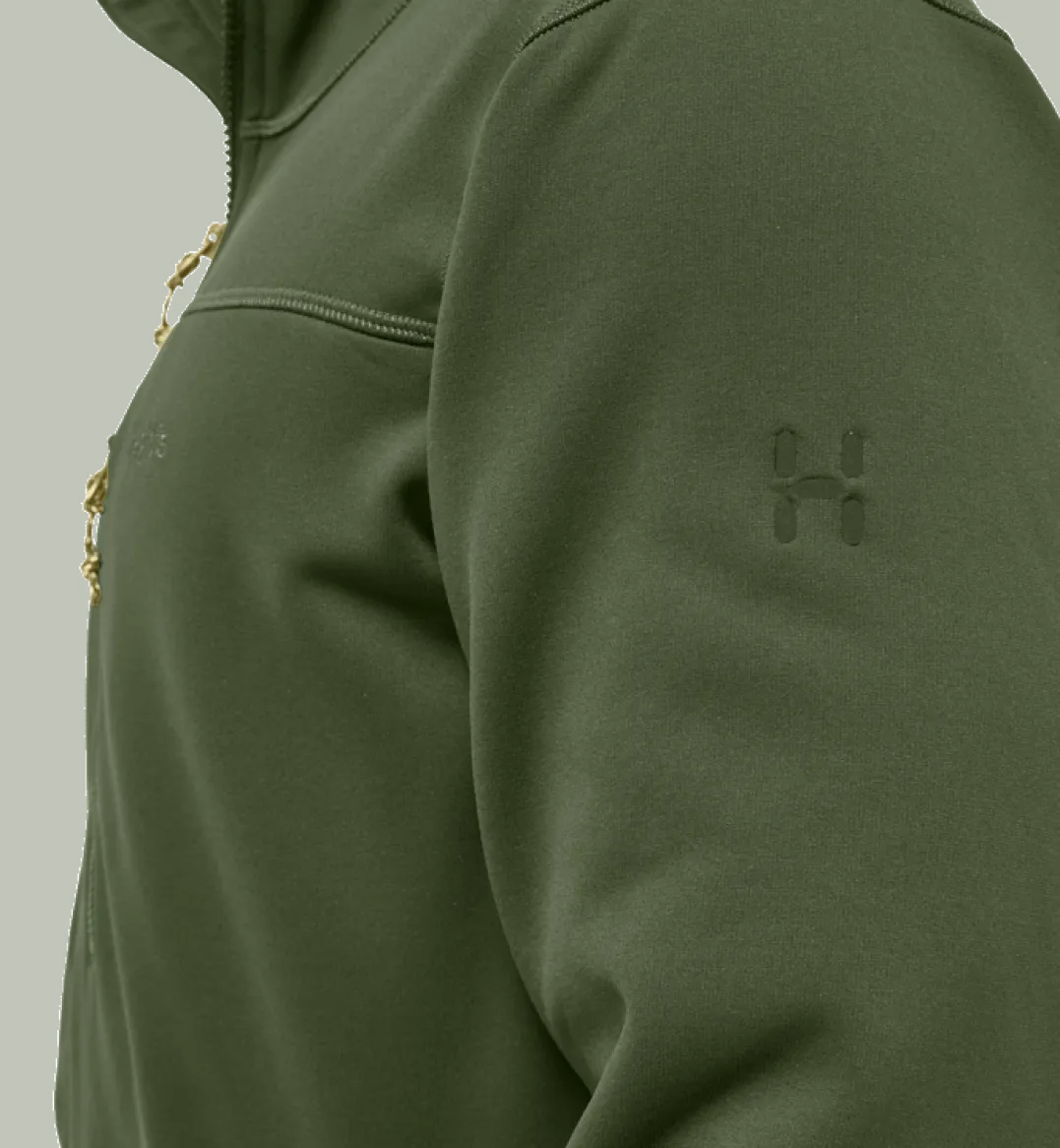 Haglöfs Men's Rosson Mid Hood Seaweed Green