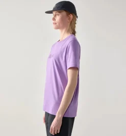 Haglöfs Outsiders Tee Women Purple Ice