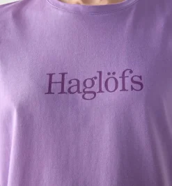Haglöfs Outsiders Tee Women Purple Ice