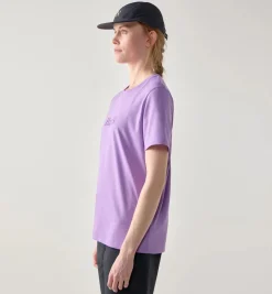 Haglöfs Outsiders Tee Women Purple Ice