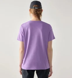 Haglöfs Outsiders Tee Women Purple Ice