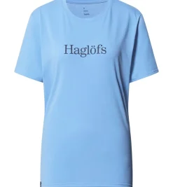 Haglöfs Outsiders Tee Women Sky Blue