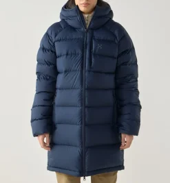 Haglöfs Rosson Down Parka Women Tarn Blue