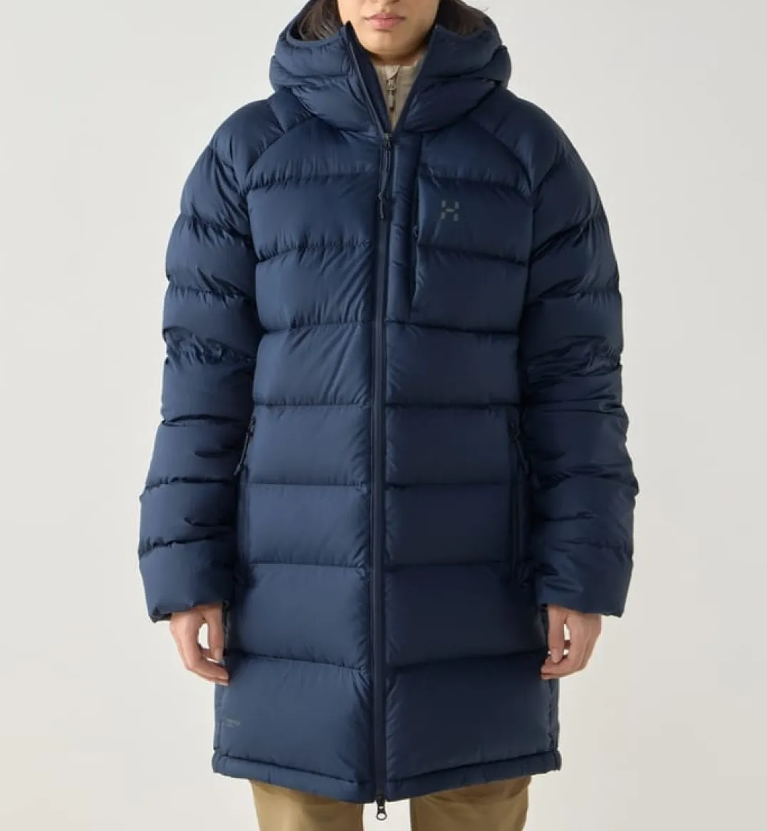 Haglöfs Rosson Down Parka Women Tarn Blue
