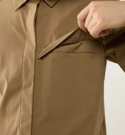 Haglöfs Salo Shirt Ss Ii Men Oak Brown