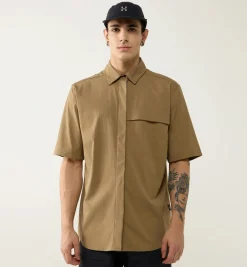 Haglöfs Salo Shirt Ss Ii Men Oak Brown