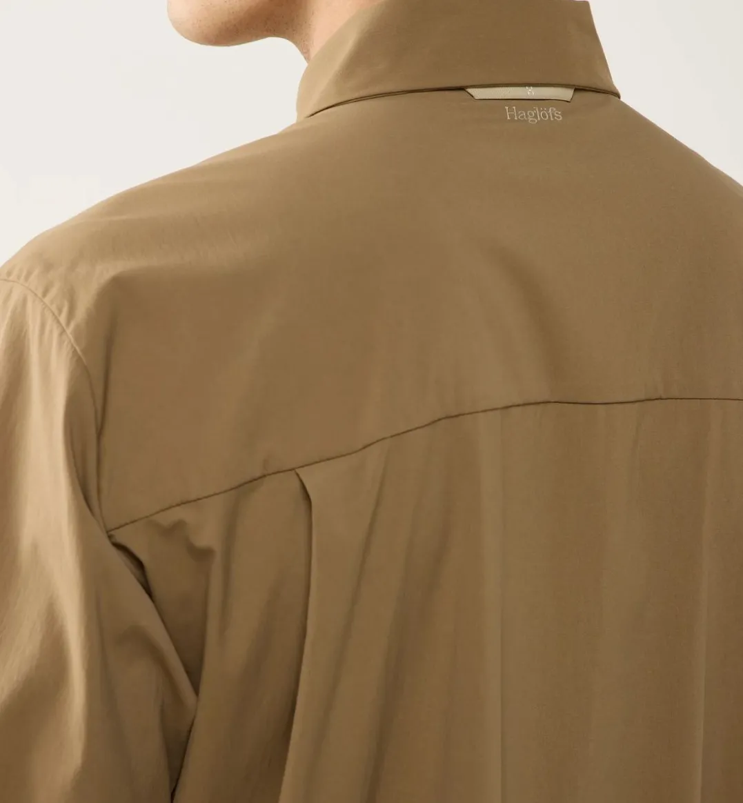 Haglöfs Salo Shirt Ss Ii Men Oak Brown