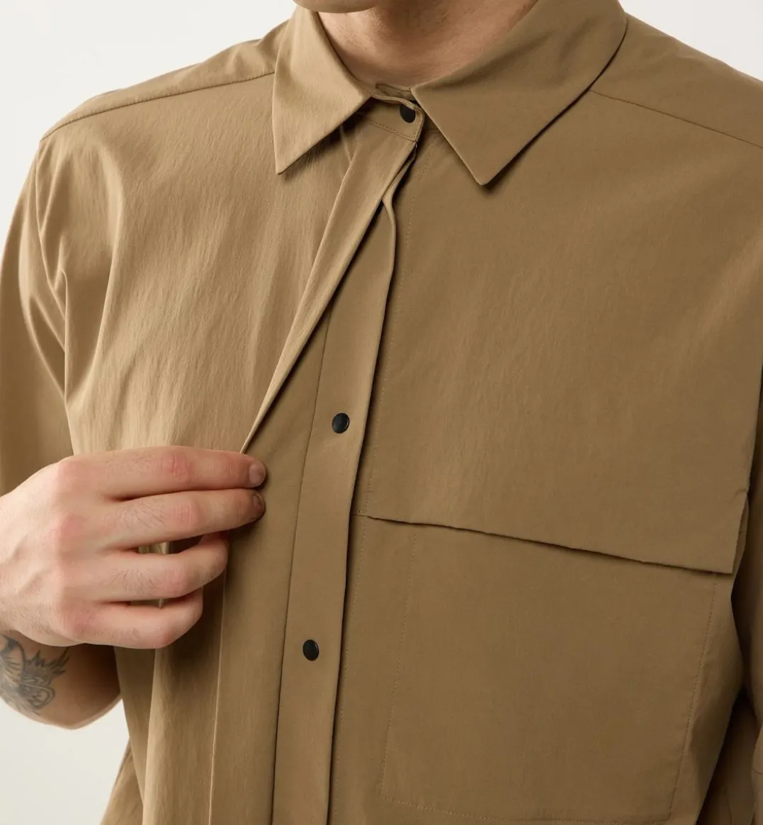 Haglöfs Salo Shirt Ss Ii Men Oak Brown