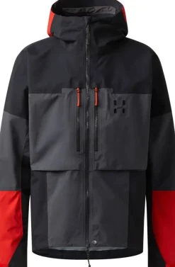 Haglöfs Spitz GTX Pro II Jacket Men Magnetite/true Black