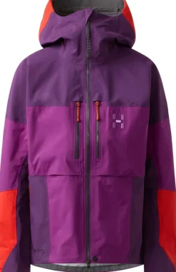 Haglöfs Spitz GTX Pro II Jacket Women Grape Purple/purple Night