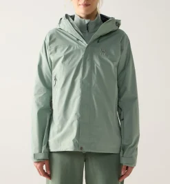 Haglöfs Women's Astral GORE-TEX II Jacket Dew Green