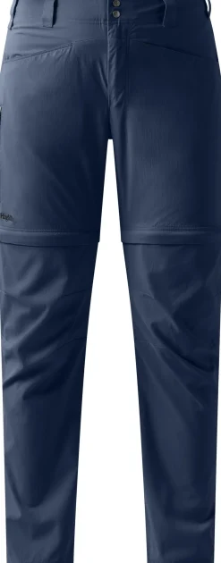 Haglöfs Women's Lite Standard Zip-Off II Pant Tarn Blue