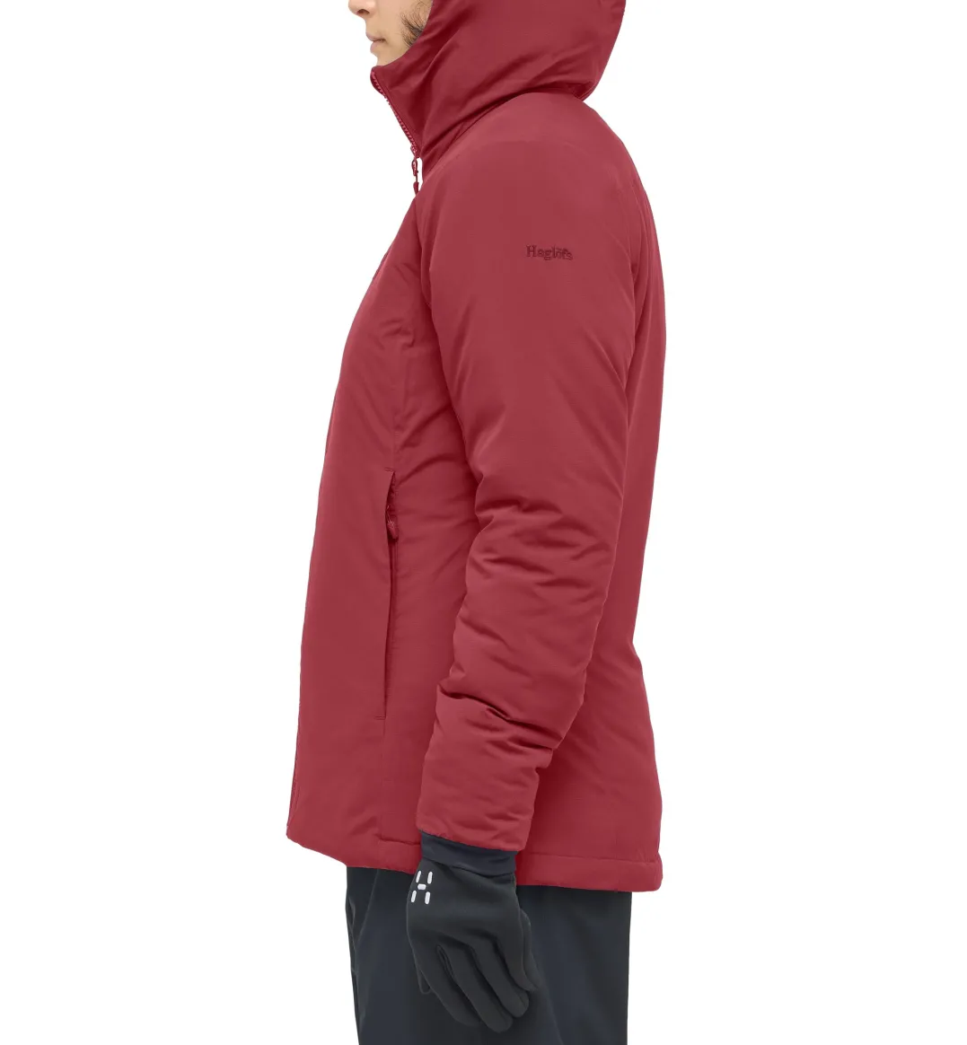 Haglöfs Women's Mimic Alert Hood Carmine Red