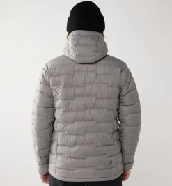 Haglöfs Women's Roc Flash Down Hood Stone Brick