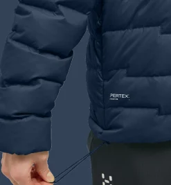 Haglöfs Women's Roc Flash Down Hood Tarn Blue