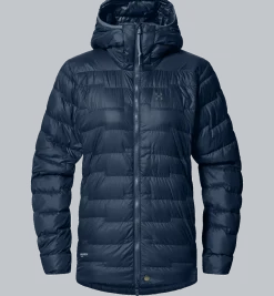 Haglöfs Women's Roc Flash Down Hood Tarn Blue