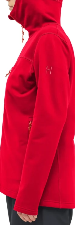 Haglöfs Women's Rosson Mid Hood Bright Red