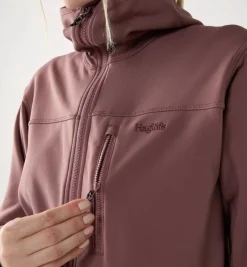 Haglöfs Women's Rosson Mid Hood Misty Mauve