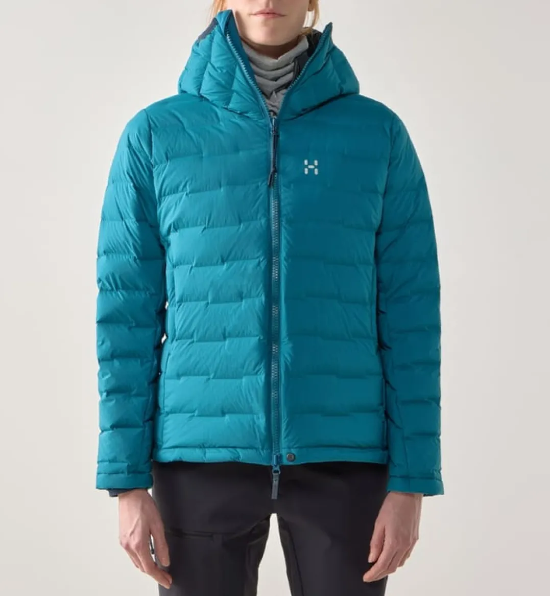Haglöfs Women's Spitz Down HoodDeep Teal
