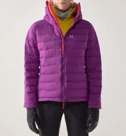 Haglöfs Women's Spitz Down HoodGrape Purple
