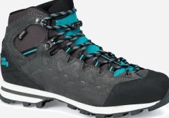Hanwag Women's Makra Light Lady Gore-Tex Asphalt/Bluegreen