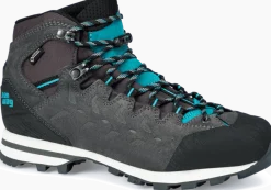 Hanwag Women's Makra Light Lady Gore-Tex Asphalt/Bluegreen