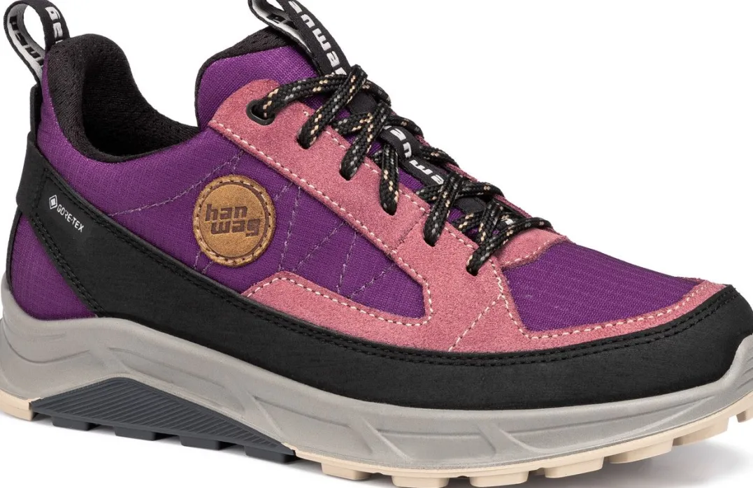 Hanwag Women's Rotpunkt Light Low Lady GORE-TEX Rose/Purple