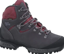 Hanwag Women's Tatra II Lady Gore-Tex Asphalt/Dark Garnet