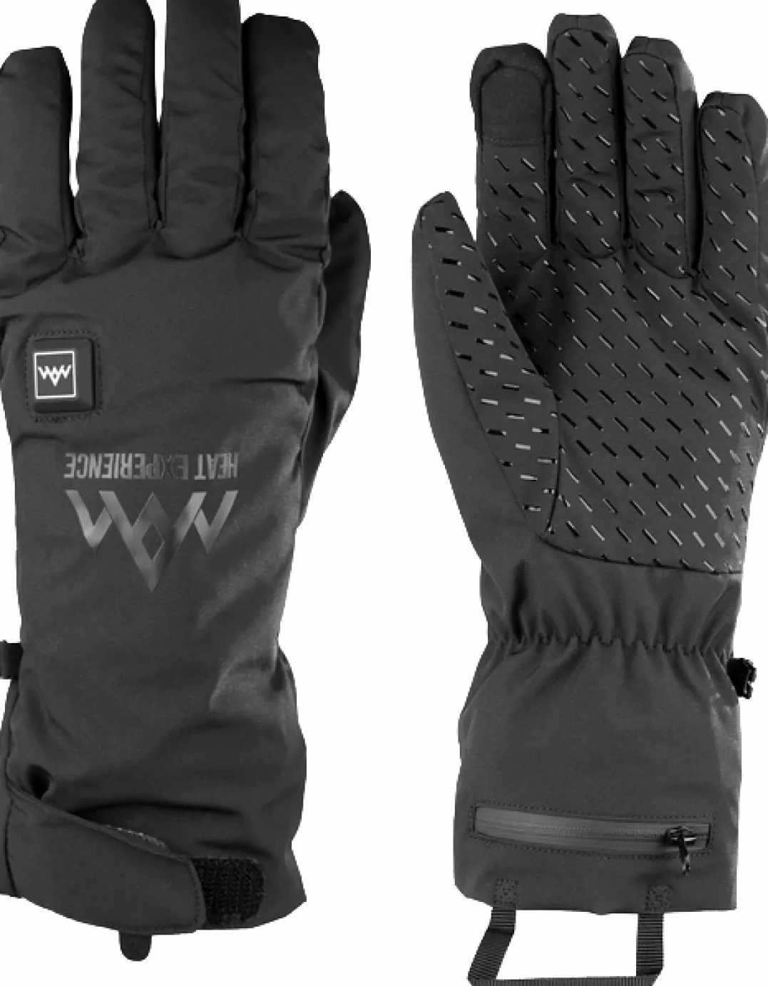 Heat Experience Heated Everyday Gloves Black