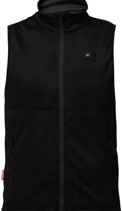 Heat Experience HeatX Heated Fleece Vest Mens Black