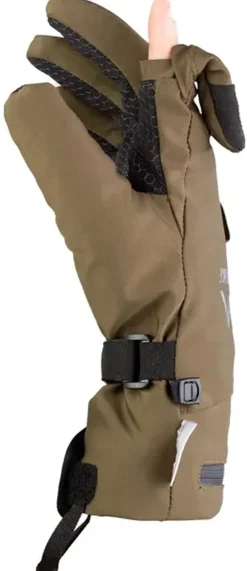 Heat Experience HEHS heated hunting gloves Green/black