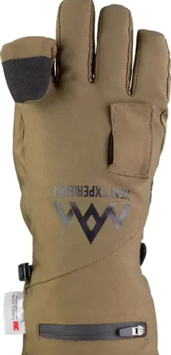 Heat Experience HEHS heated hunting gloves Green/black