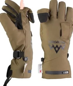 Heat Experience HEHS heated hunting gloves Green/black